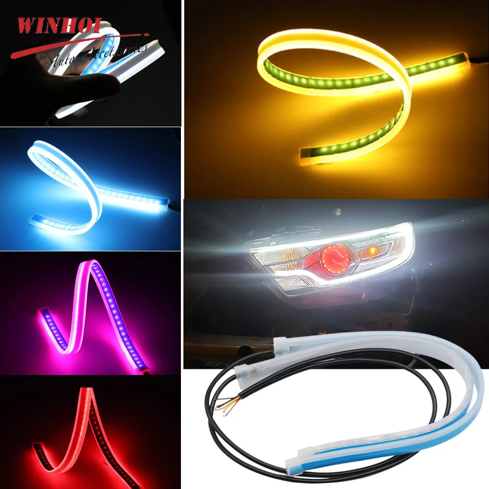 2PCS Car LED DRL Daytime Runni - Lighting Bolt Decor recension och pris