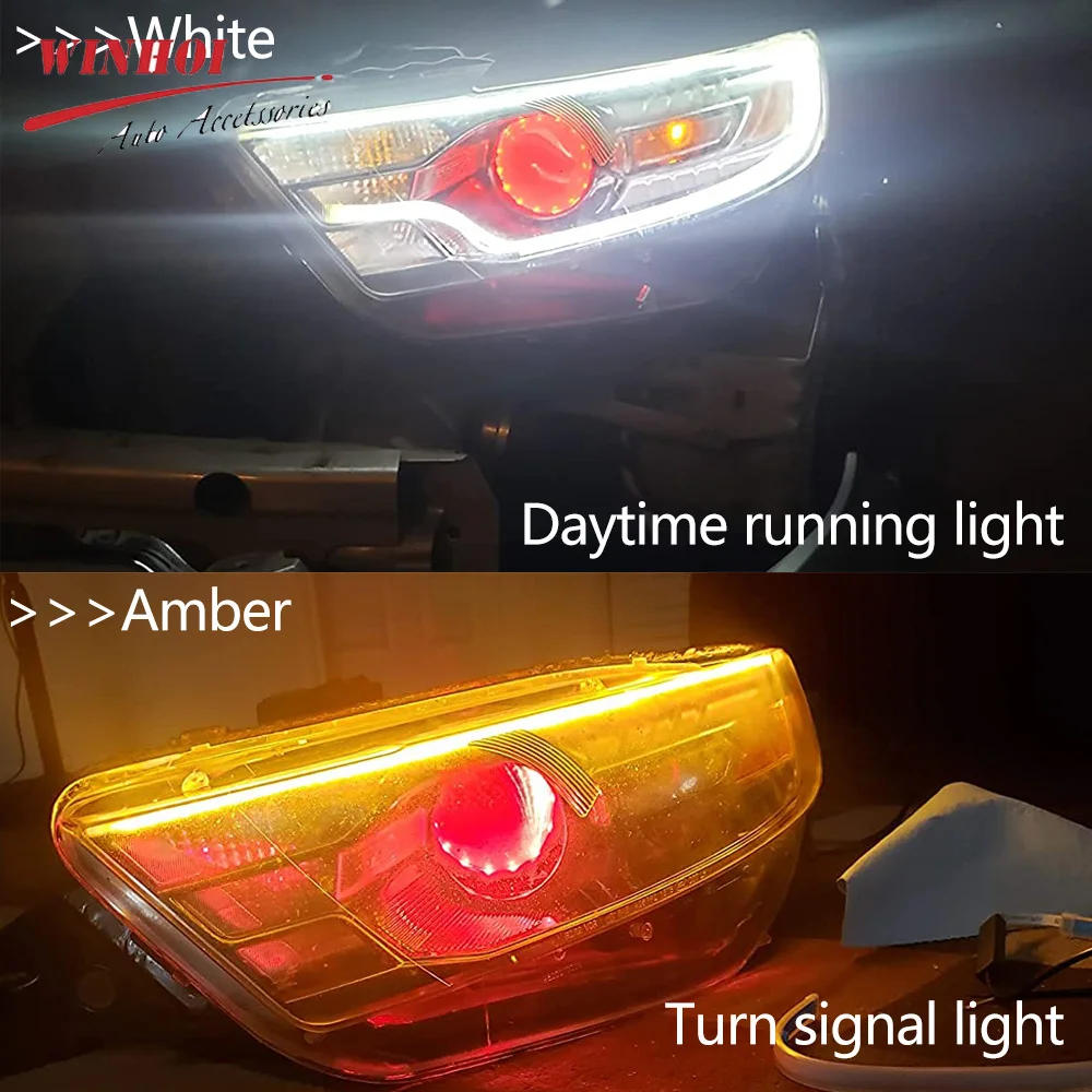 2PCS Car LED DRL Daytime Runni - Lighting Bolt Decor recension och pris