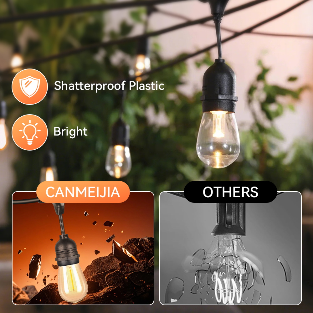 E27 Outdoor String Lights LED  - Decor Lighting Uk recension och pris