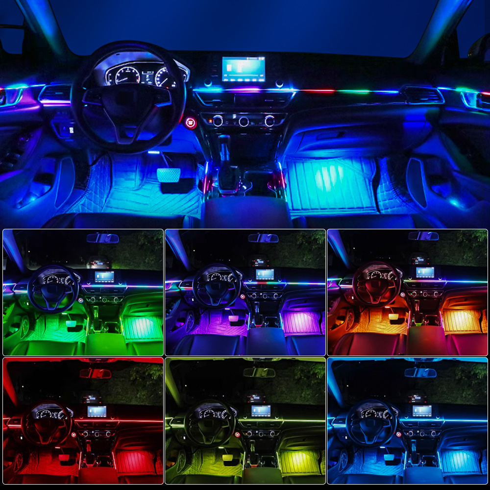Universal Led Car Ambient Ligh - Lighting Bolt Decor recension och pris