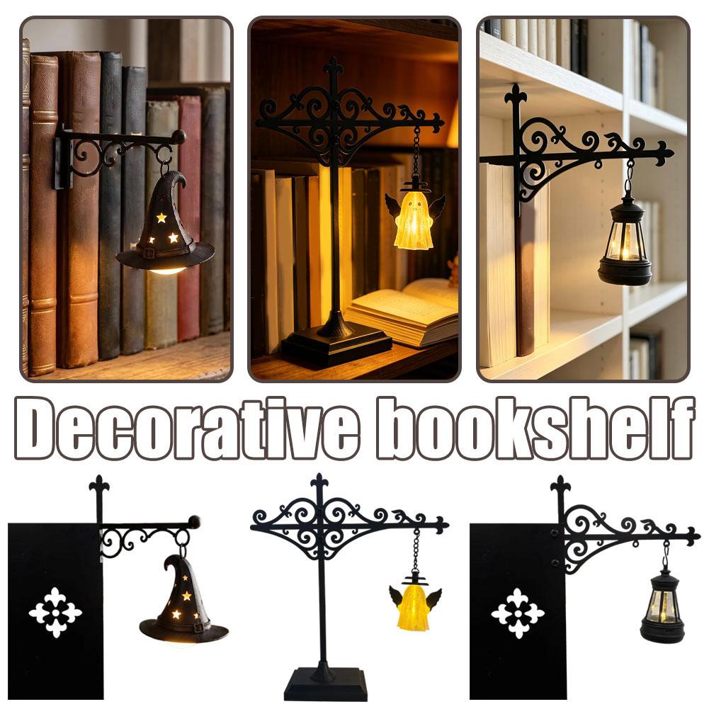 Retro Gothic Bookshelf Lamp Li - Lighting Decor For Home recension och pris